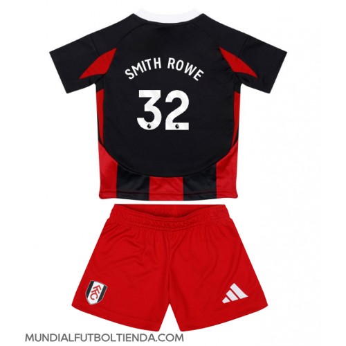 Camiseta Fulham Joachim Andersen #5 Segunda Equipación Replica 2024-25 para niños mangas cortas (+ Pantalones cortos)